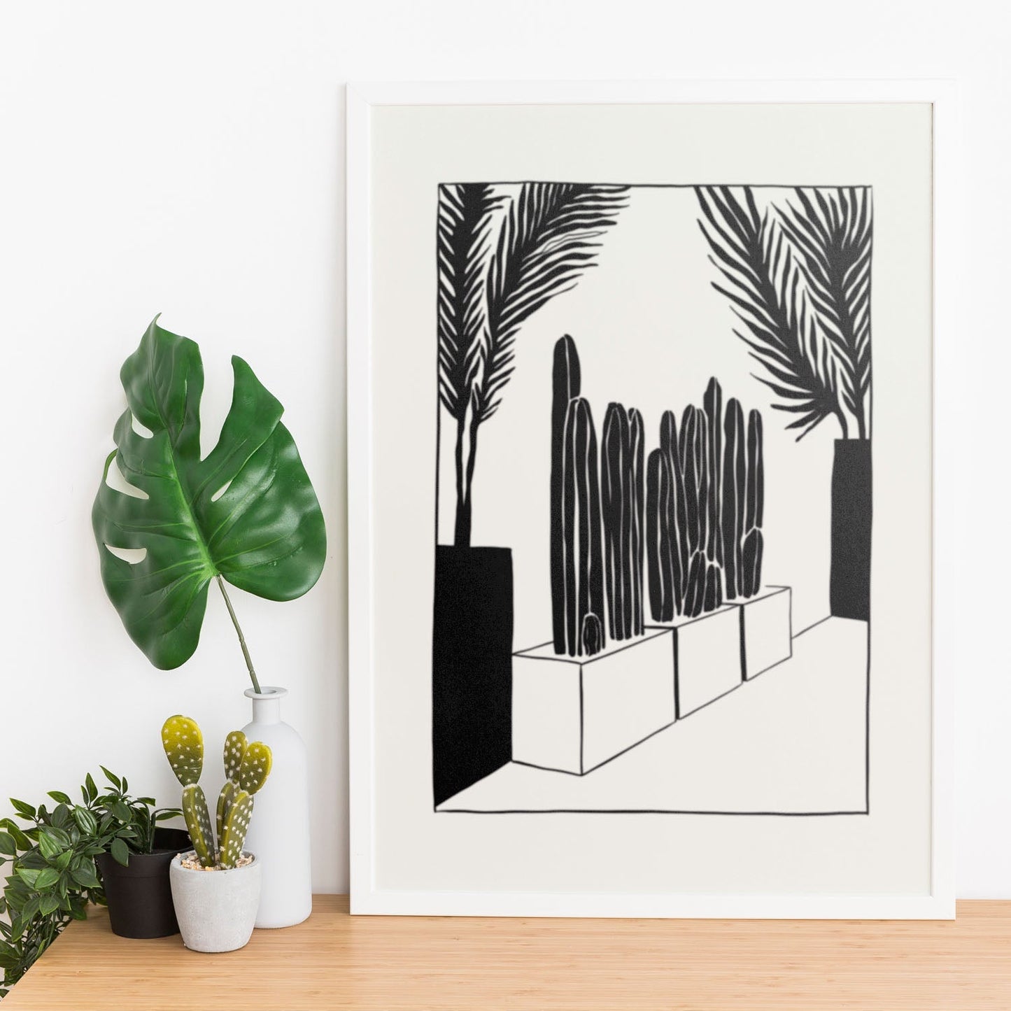 Modern Cactus-Artwork-Nacnic-Nacnic Estudio SL