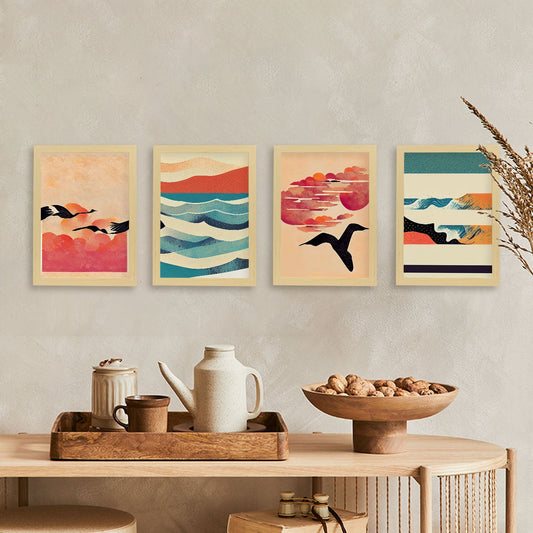 Modern Full Color Artistic Galaxy Illustrations for Interior Design and Decoration Size Set Collection 8-Artwork-Nacnic-Nacnic Estudio SL