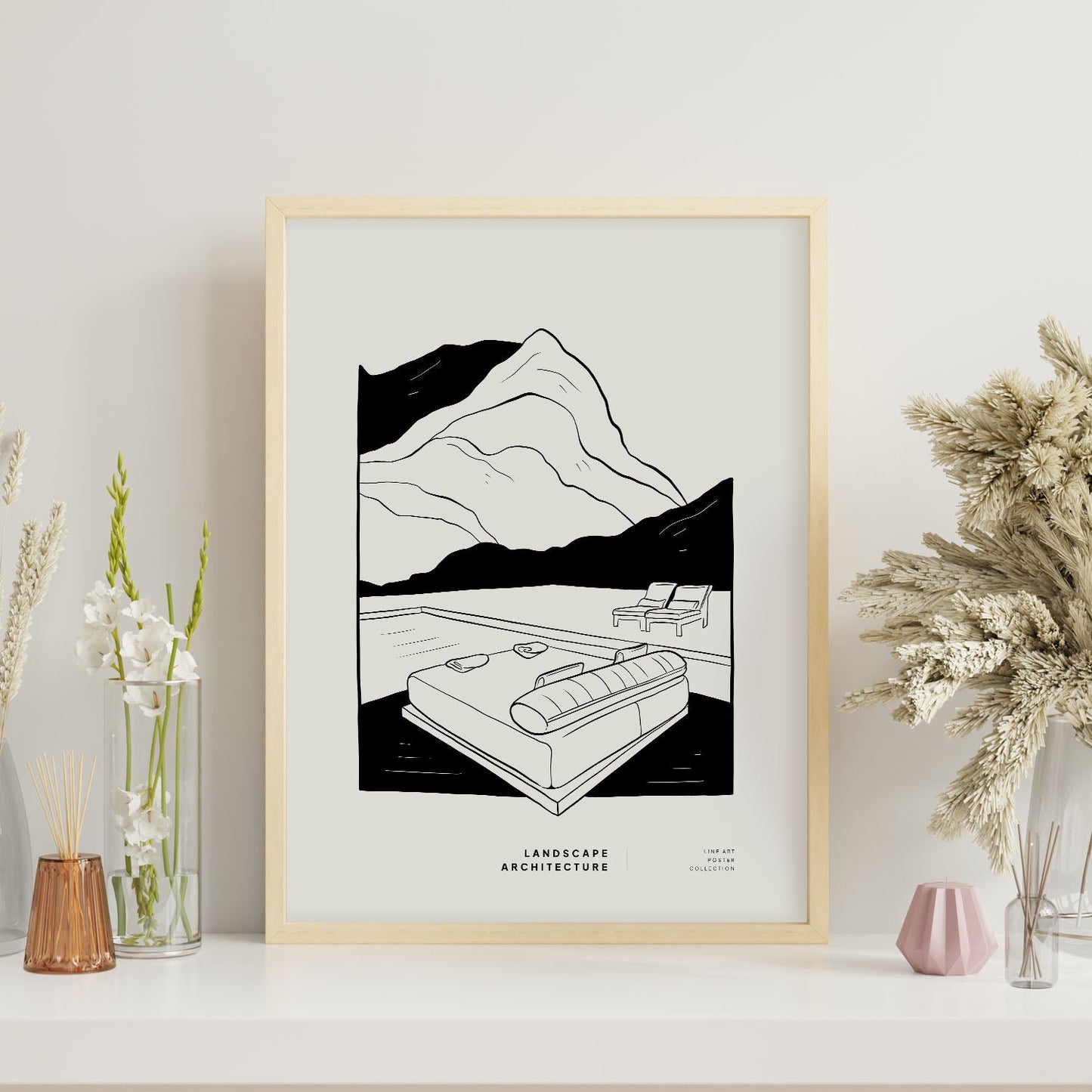 Mountain Backyard-Artwork-Nacnic-Nacnic Estudio SL
