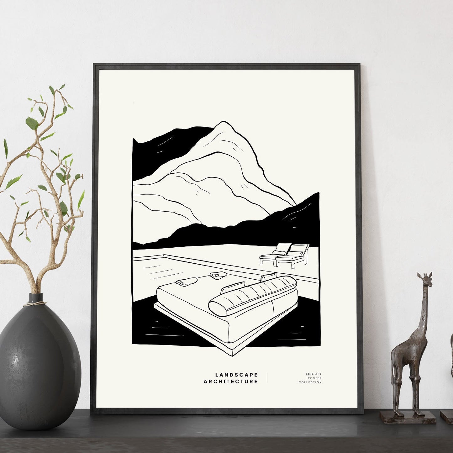 Mountain Backyard-Artwork-Nacnic-Nacnic Estudio SL