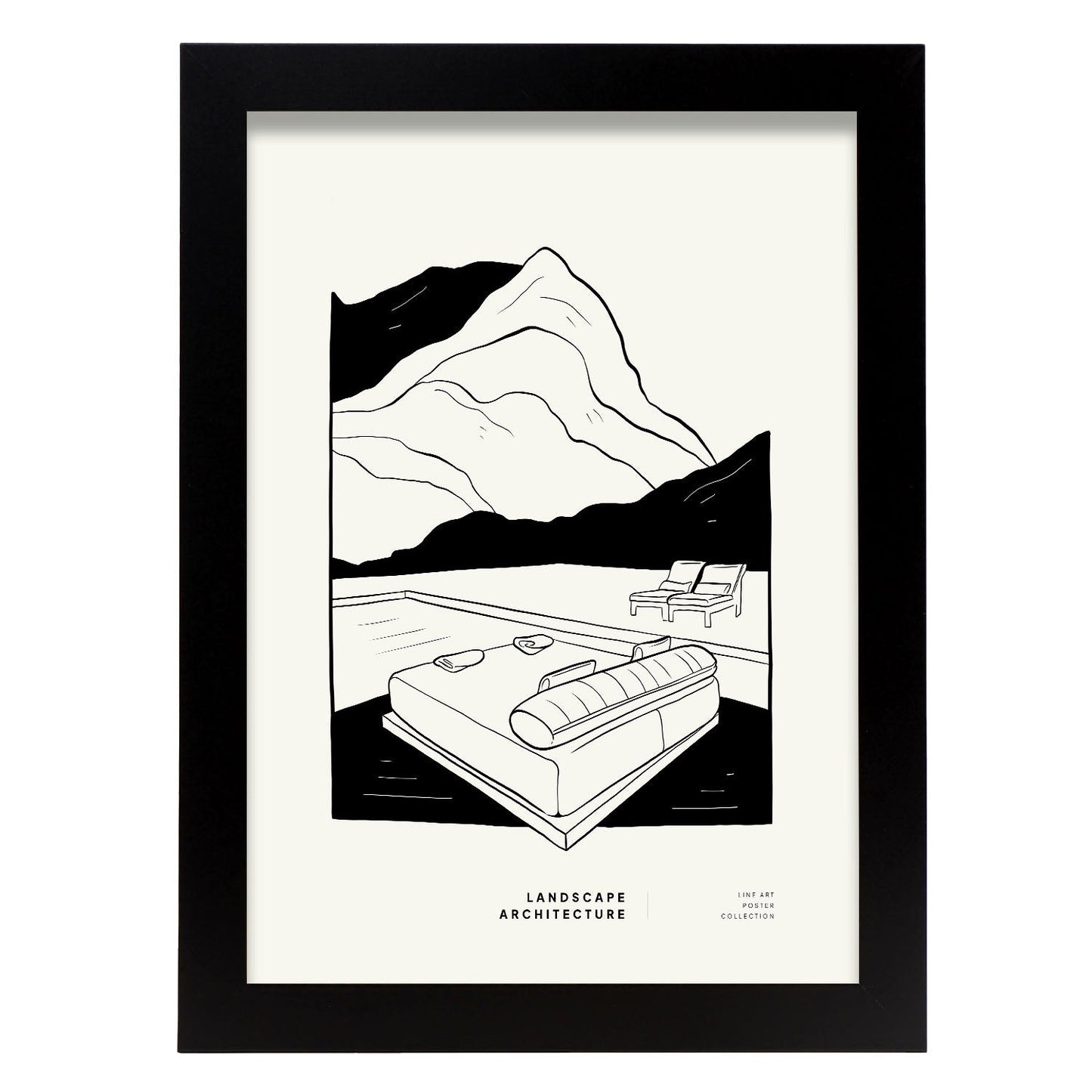 Mountain Backyard-Artwork-Nacnic-A4-Sin marco-Nacnic Estudio SL