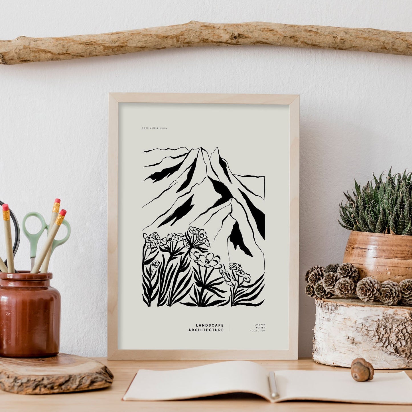 Mountain Flowers-Artwork-Nacnic-Nacnic Estudio SL