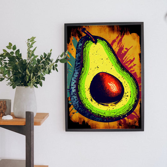 Láminas Nacnic Pop Art de Aguacate_2 en Español