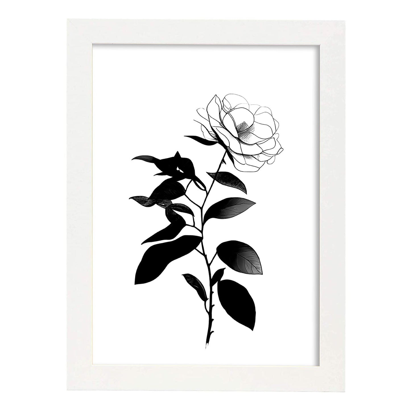 Nacnic Laminas Minimalistas de Camelia en Linea