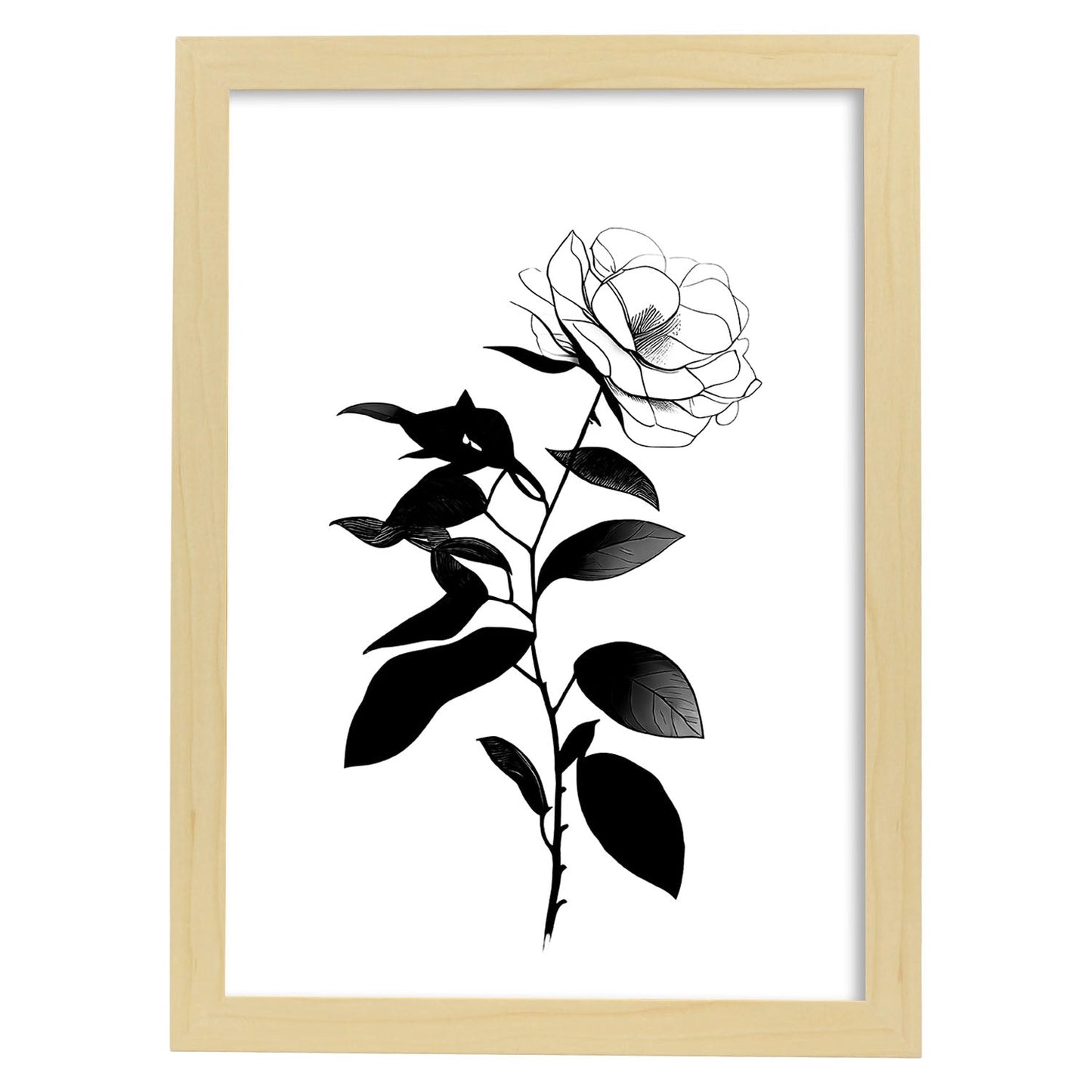 Nacnic Laminas Minimalistas de Camelia en Linea