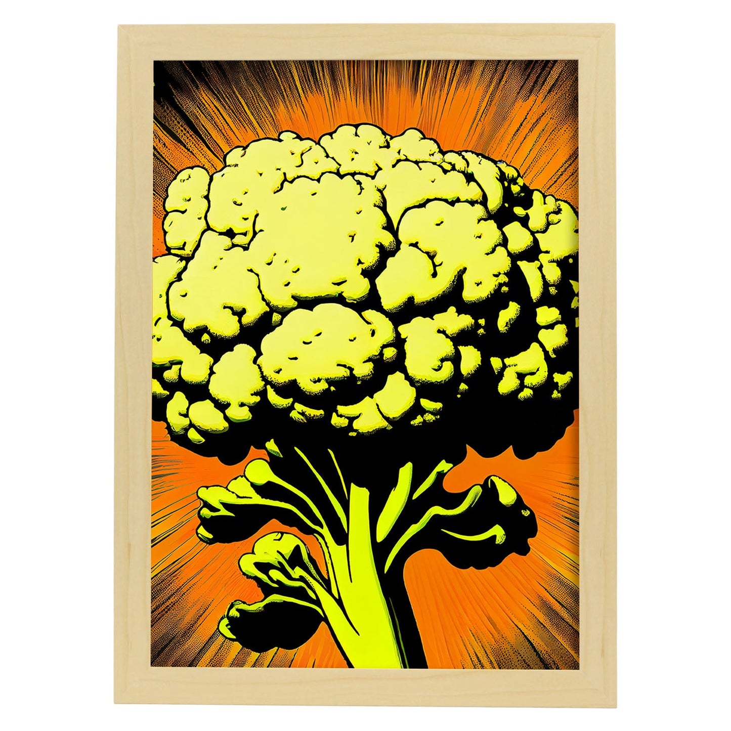 Lamina Nacnic Pop Art de Coliflor