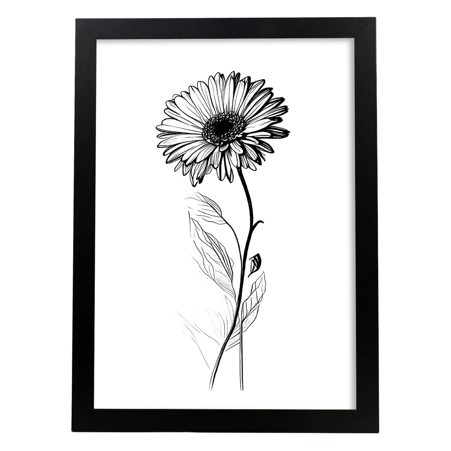 Nacnic Láminas de Arte Minimalista Gerbera_2
