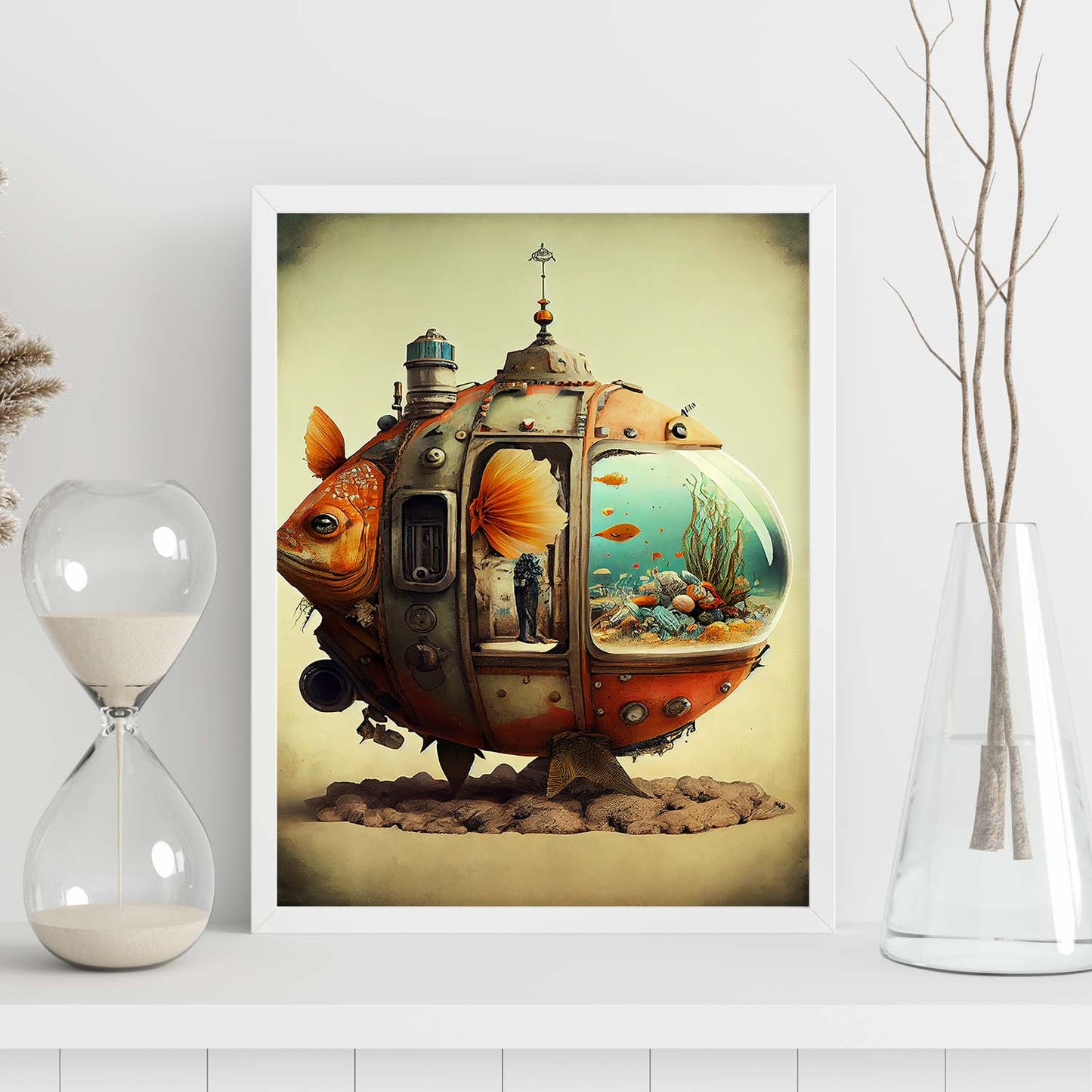 Nacnic hay infinitas posibilidades vintage extrañas 100. estampados de arte estético de pared para el diseño de dormitorio o sala de estar.-Artwork-Nacnic-Nacnic Estudio SL