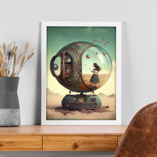 Nacnic hay infinitas posibilidades vintage extrañas 103. estampados de arte de pared estético para el diseño de dormitorio o sala de estar.-Artwork-Nacnic-Nacnic Estudio SL