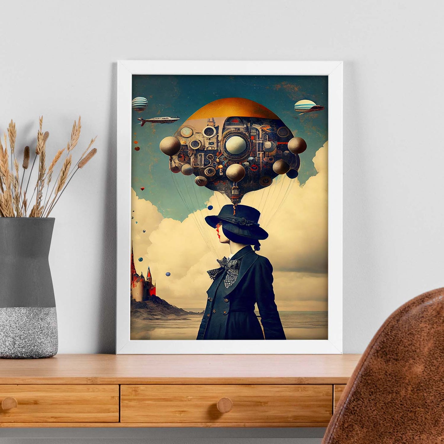 Nacnic hay infinitas posibilidades vintage extrañas 109. estampados de arte de pared estético para el diseño de dormitorio o sala de estar.-Artwork-Nacnic-Nacnic Estudio SL