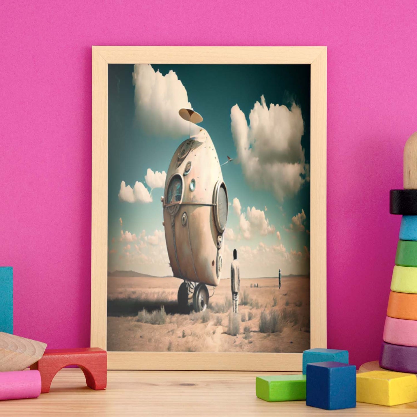 Nacnic hay infinitas posibilidades vintage extrañas 115. estampados de arte de pared estético para el diseño de dormitorio o sala de estar.-Artwork-Nacnic-Nacnic Estudio SL