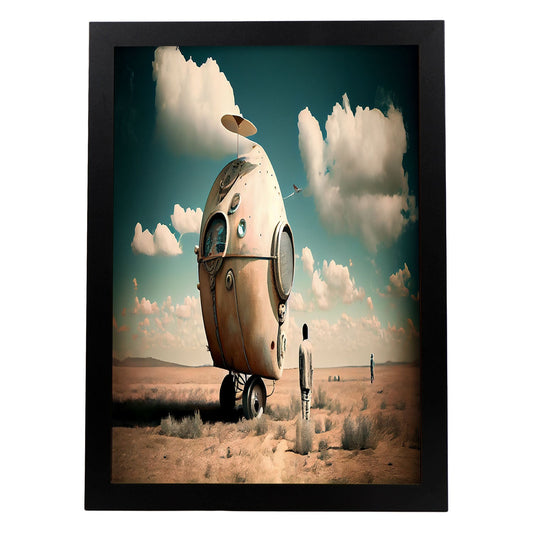 Nacnic hay infinitas posibilidades vintage extrañas 115. estampados de arte de pared estético para el diseño de dormitorio o sala de estar.-Artwork-Nacnic-A4-Sin marco-Nacnic Estudio SL