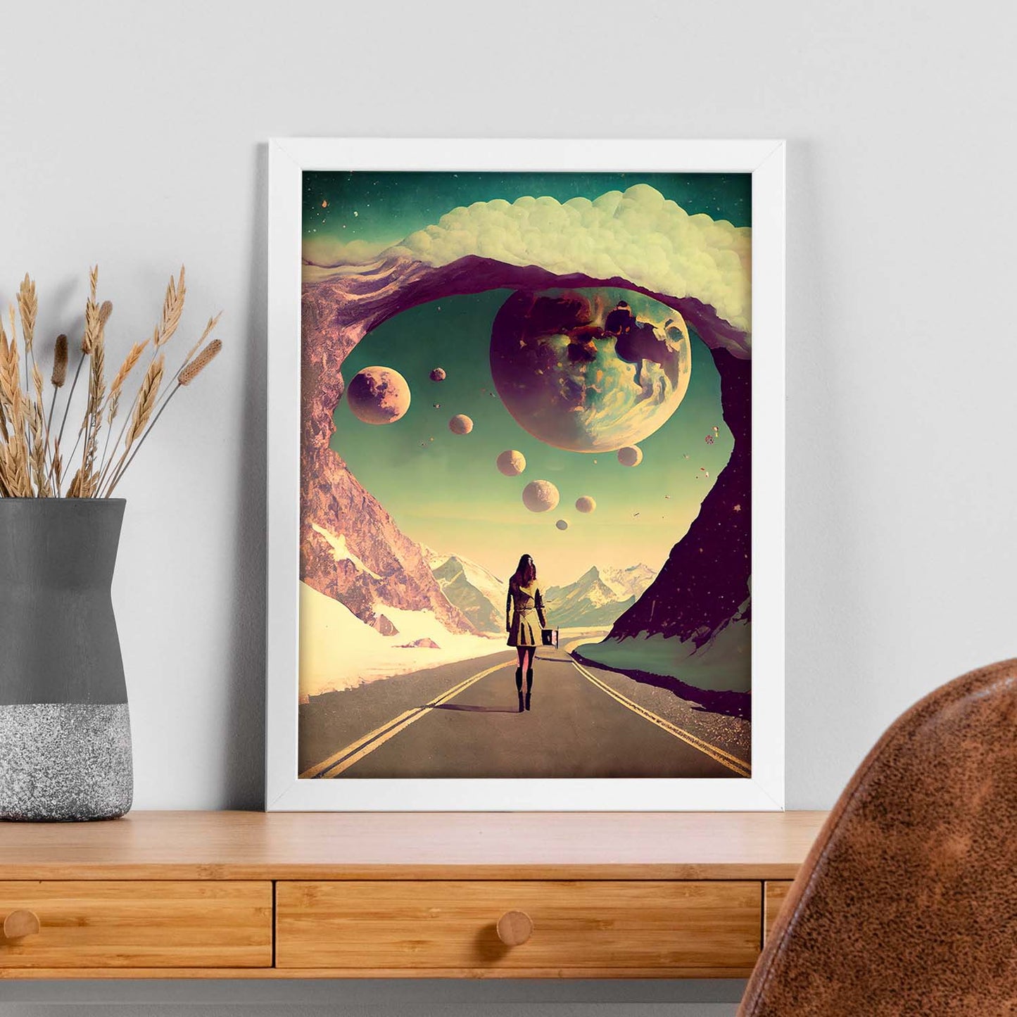 Nacnic hay infinitas posibilidades vintage extrañas 129. estampados de arte de pared estético para el diseño de dormitorio o sala de estar.-Artwork-Nacnic-Nacnic Estudio SL
