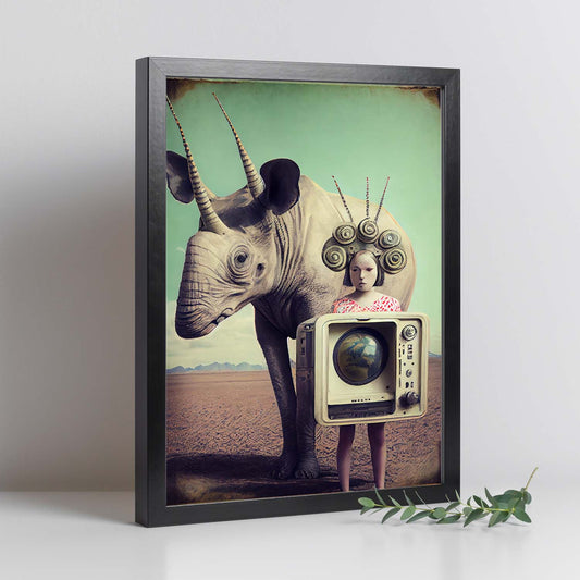 Nacnic hay infinitas posibilidades vintage extrañas 132. estampados de arte estético de pared para el diseño de dormitorio o sala de estar.-Artwork-Nacnic-Nacnic Estudio SL