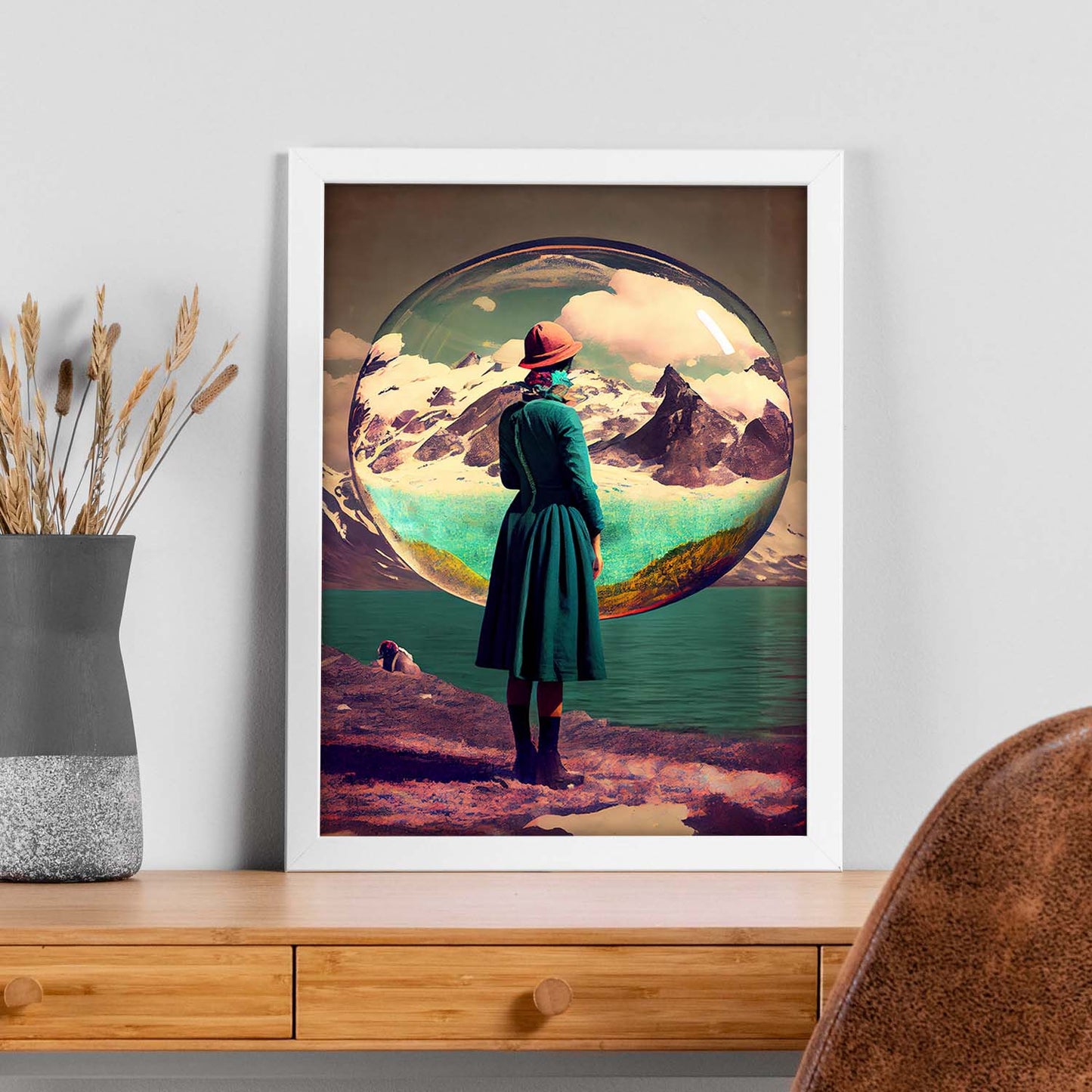 Nacnic hay infinitas posibilidades vintage extrañas 137. estampados de arte estético de pared para el diseño de dormitorio o sala de estar.-Artwork-Nacnic-Nacnic Estudio SL