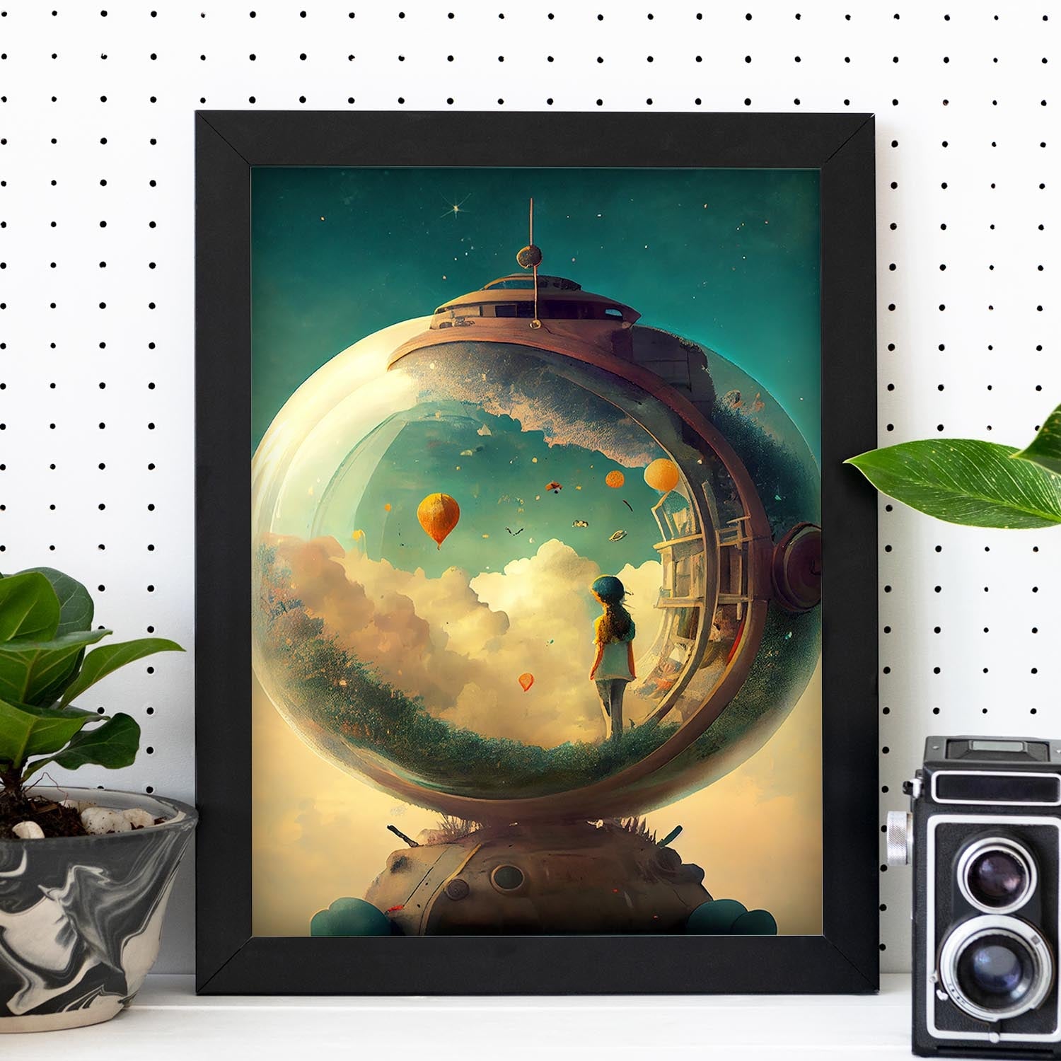 Nacnic hay infinitas posibilidades vintage extrañas 138. estampados de arte de pared estético para el diseño de dormitorio o sala de estar.-Artwork-Nacnic-Nacnic Estudio SL