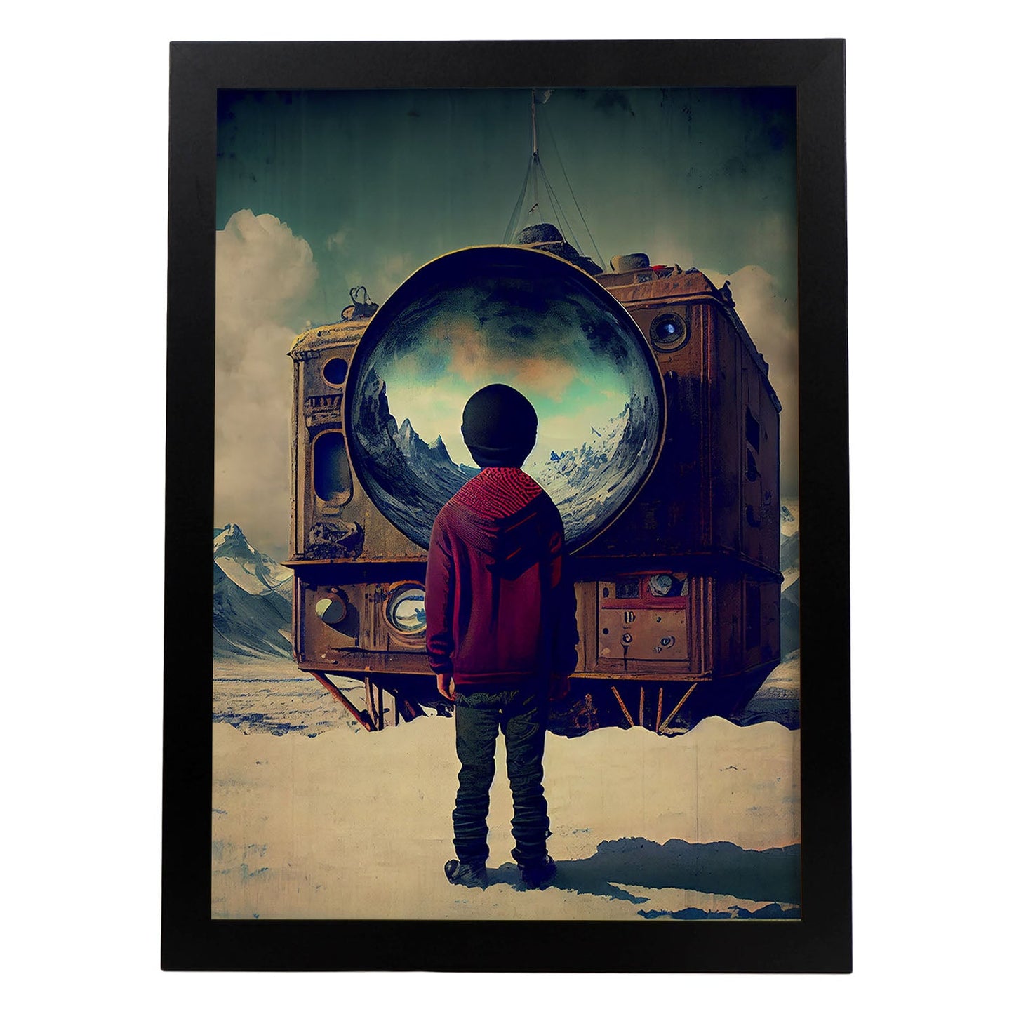Nacnic hay infinitas posibilidades vintage extrañas 139. estampados de arte de pared estético para el diseño de dormitorio o sala de estar.-Artwork-Nacnic-A4-Sin marco-Nacnic Estudio SL