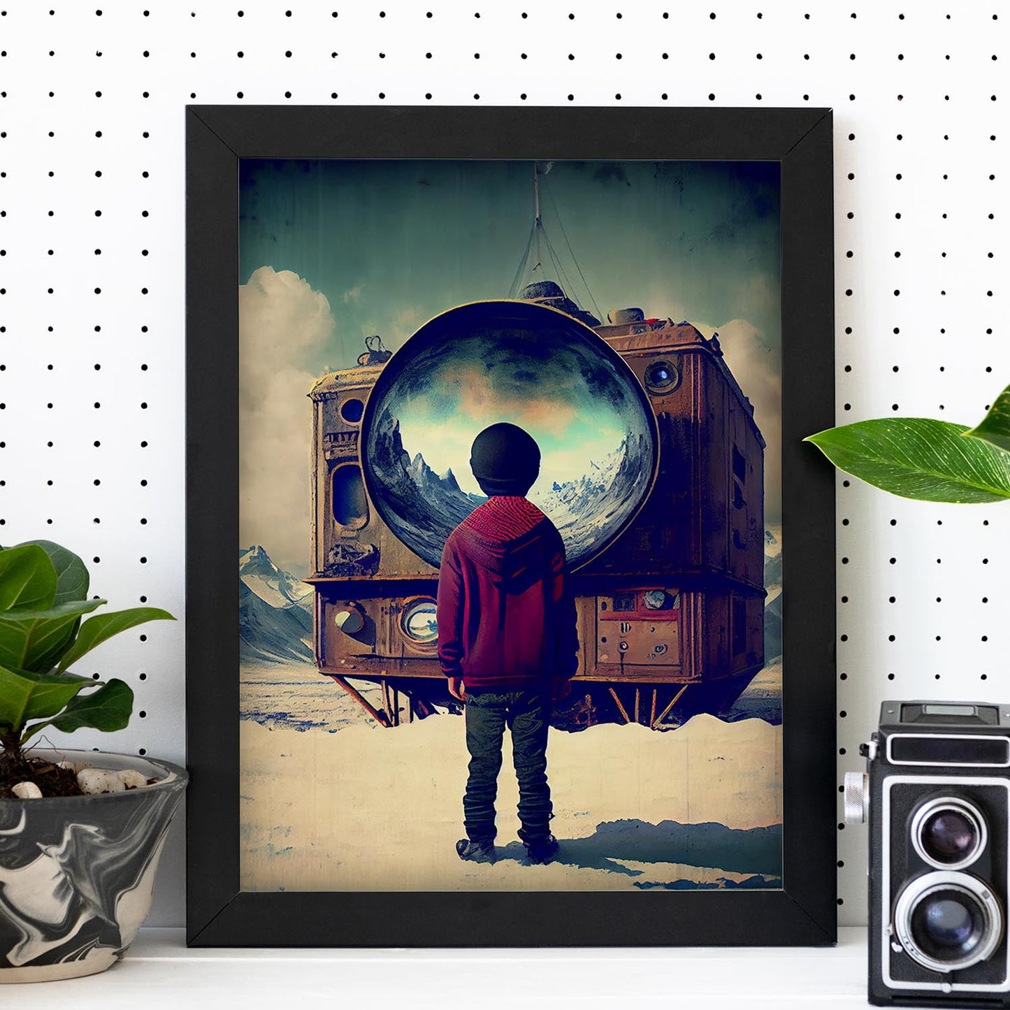 Nacnic hay infinitas posibilidades vintage extrañas 139. estampados de arte de pared estético para el diseño de dormitorio o sala de estar.-Artwork-Nacnic-Nacnic Estudio SL