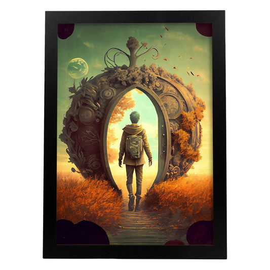 Nacnic hay infinitas posibilidades vintage extrañas 140. estampados de arte estético de pared para el diseño de dormitorio o sala de estar.-Artwork-Nacnic-A4-Sin marco-Nacnic Estudio SL