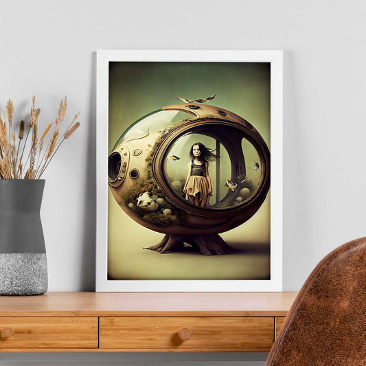 Nacnic hay infinitas posibilidades vintage extrañas 144. estampados de arte de pared estético para el diseño de dormitorio o sala de estar.-Artwork-Nacnic-Nacnic Estudio SL