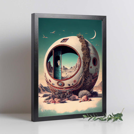 Nacnic hay infinitas posibilidades vintage extrañas 146. estampados de arte de pared estético para el diseño de dormitorio o sala de estar.-Artwork-Nacnic-Nacnic Estudio SL