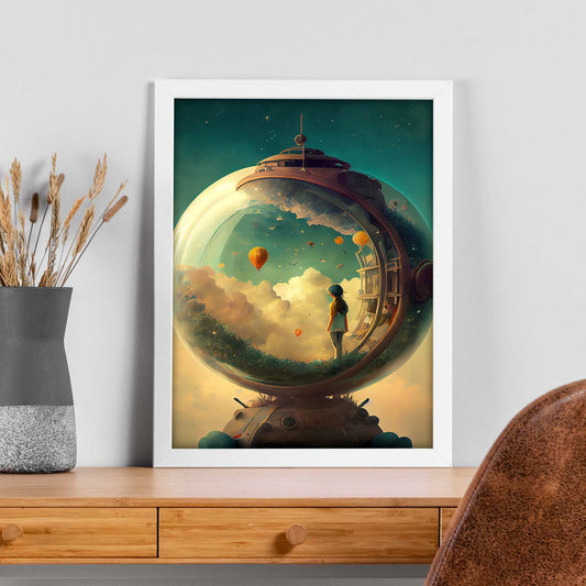 Nacnic hay infinitas posibilidades vintage extrañas 149. estampados de arte de pared estético para el diseño de dormitorio o sala de estar.-Artwork-Nacnic-Nacnic Estudio SL