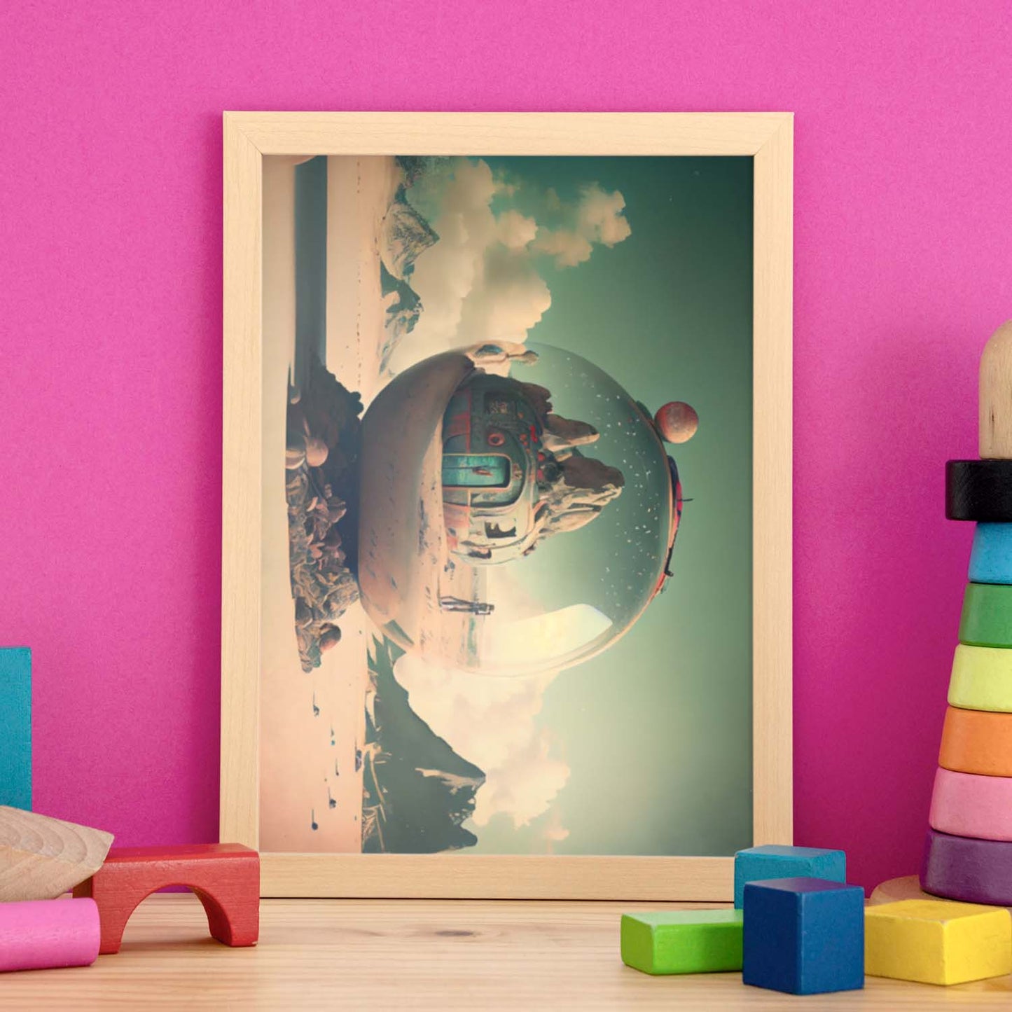 Nacnic hay infinitas posibilidades vintage extrañas 14. estampados de arte estético de pared para el diseño de dormitorio o sala de estar.-Artwork-Nacnic-Nacnic Estudio SL