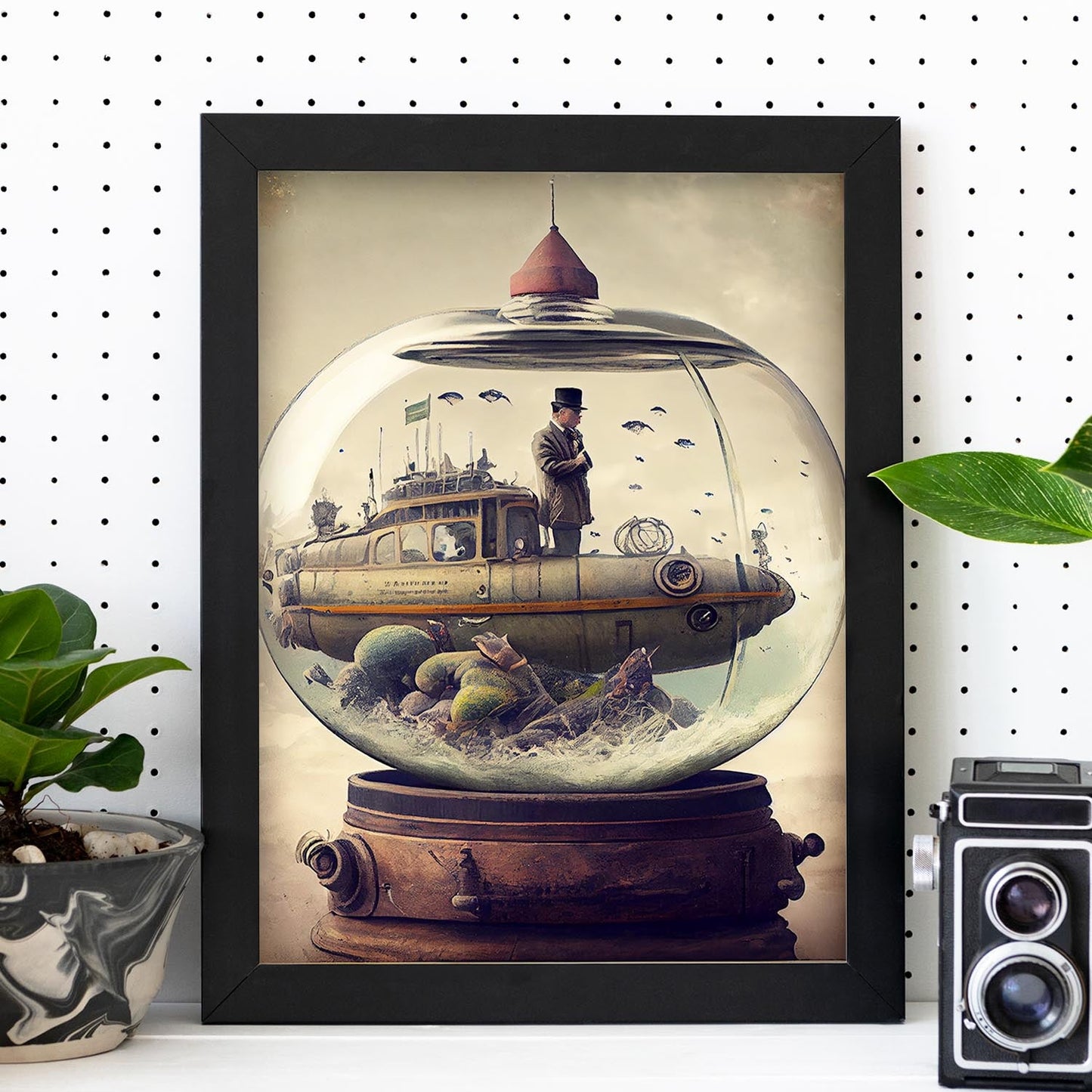 Nacnic hay infinitas posibilidades vintage extrañas 150. estampados de arte estético de pared para el diseño de dormitorio o sala de estar.-Artwork-Nacnic-Nacnic Estudio SL