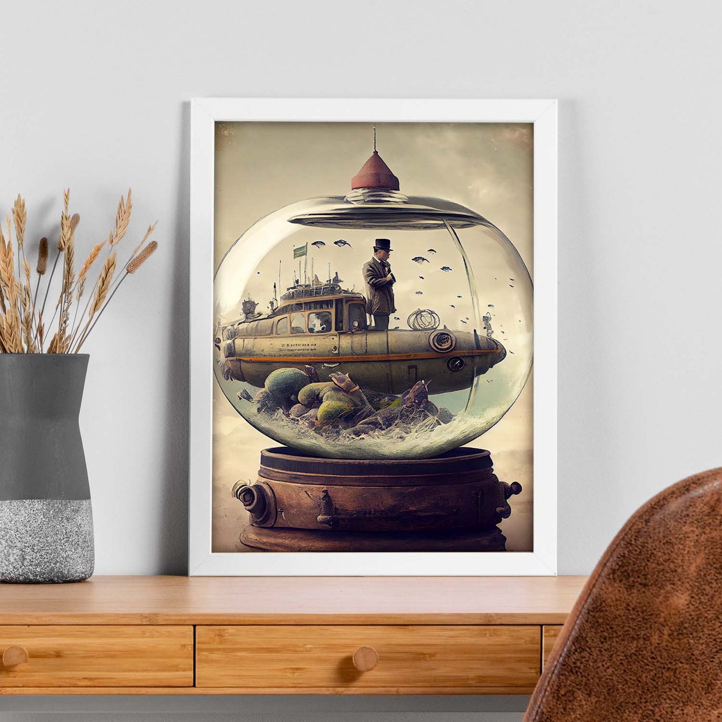 Nacnic hay infinitas posibilidades vintage extrañas 150. estampados de arte estético de pared para el diseño de dormitorio o sala de estar.-Artwork-Nacnic-Nacnic Estudio SL