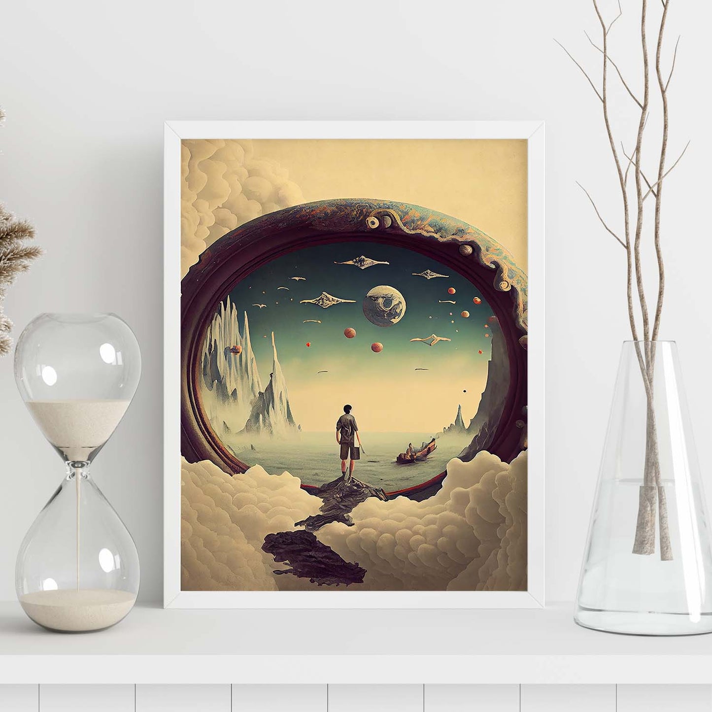 Nacnic hay infinitas posibilidades vintage extrañas 151. estampados de arte de pared estético para el diseño de dormitorio o sala de estar.-Artwork-Nacnic-Nacnic Estudio SL