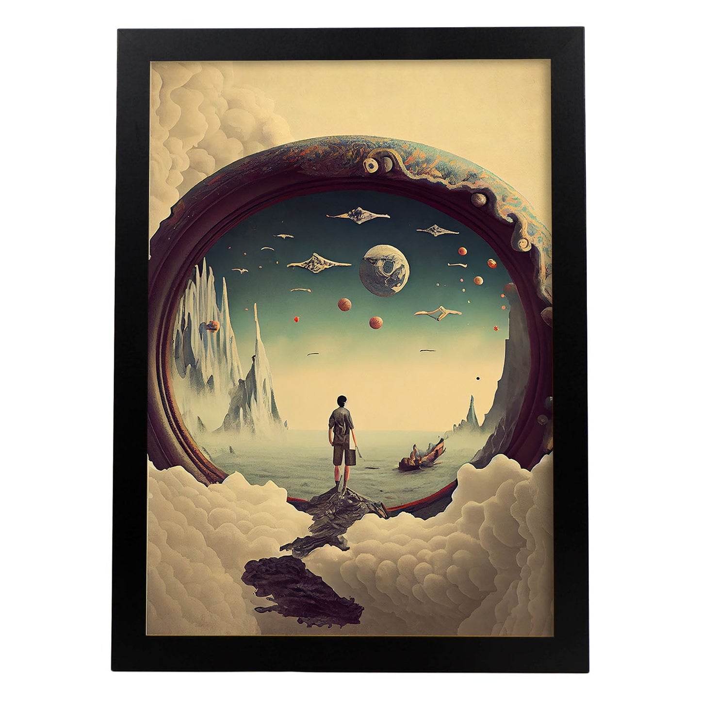 Nacnic hay infinitas posibilidades vintage extrañas 151. estampados de arte de pared estético para el diseño de dormitorio o sala de estar.-Artwork-Nacnic-A4-Sin marco-Nacnic Estudio SL