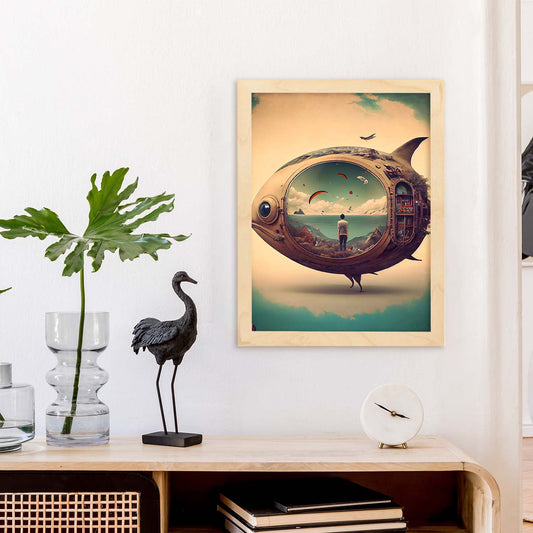 Nacnic hay infinitas posibilidades vintage extrañas 152. estampados de arte estético de pared para el diseño de dormitorio o sala de estar.-Artwork-Nacnic-Nacnic Estudio SL