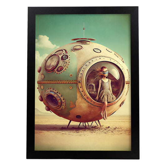 Nacnic hay infinitas posibilidades vintage extrañas 154. estampados de arte de pared estético para el diseño de dormitorio o sala de estar.-Artwork-Nacnic-A4-Sin marco-Nacnic Estudio SL