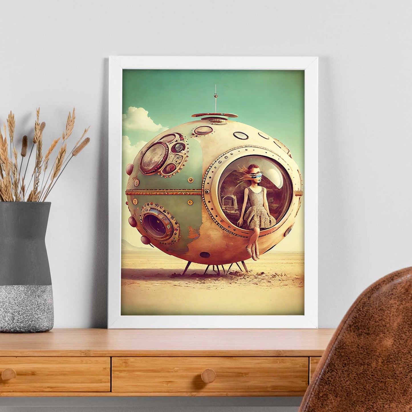 Nacnic hay infinitas posibilidades vintage extrañas 154. estampados de arte de pared estético para el diseño de dormitorio o sala de estar.-Artwork-Nacnic-Nacnic Estudio SL