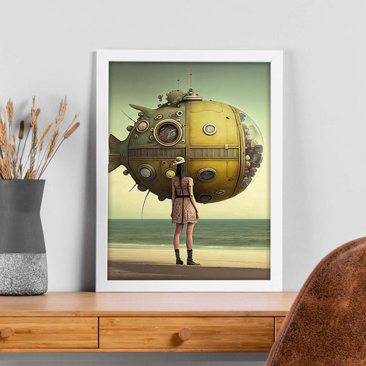 Nacnic hay infinitas posibilidades vintage extrañas 156. estampados de arte de pared estético para el diseño de dormitorio o sala de estar.-Artwork-Nacnic-Nacnic Estudio SL