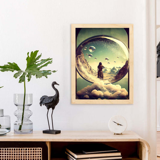 Nacnic hay infinitas posibilidades vintage extrañas 157. estampados de arte estético de pared para el diseño de dormitorio o sala de estar.-Artwork-Nacnic-Nacnic Estudio SL