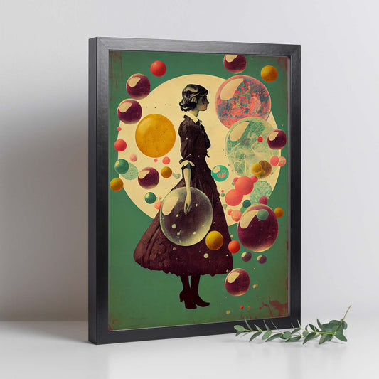 Nacnic hay infinitas posibilidades vintage extrañas 162. estampados de arte estético de pared para el diseño de dormitorio o sala de estar.-Artwork-Nacnic-Nacnic Estudio SL