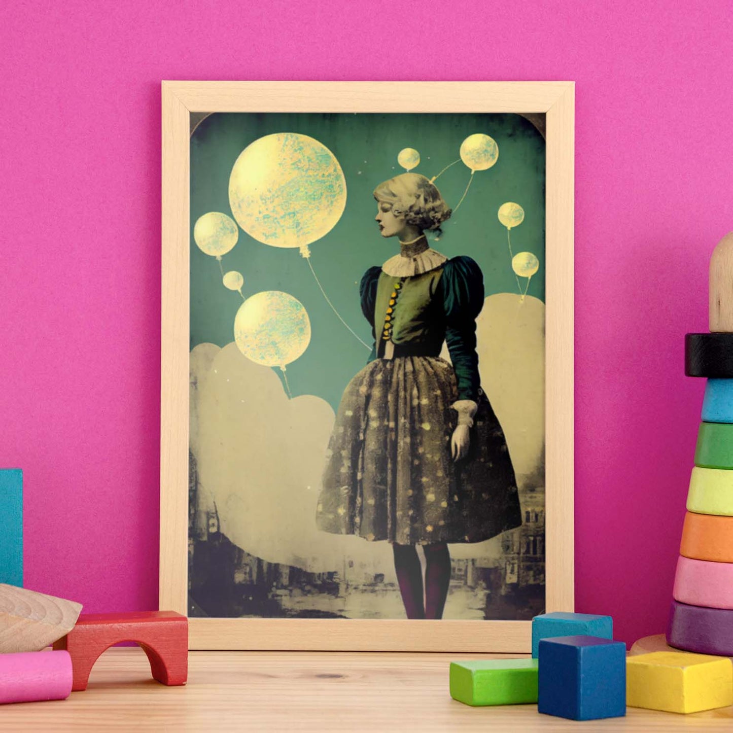 Nacnic hay infinitas posibilidades vintage extrañas 165. estampados de arte de pared estético para el diseño de dormitorio o sala de estar.-Artwork-Nacnic-Nacnic Estudio SL