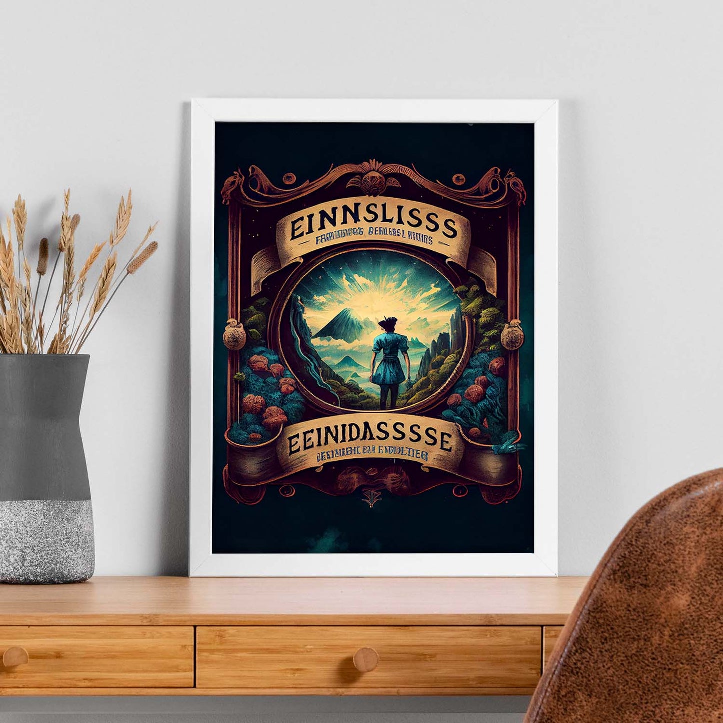 Nacnic hay infinitas posibilidades vintage extrañas 180. estampados de arte estético de pared para el diseño de dormitorio o sala de estar.-Artwork-Nacnic-Nacnic Estudio SL