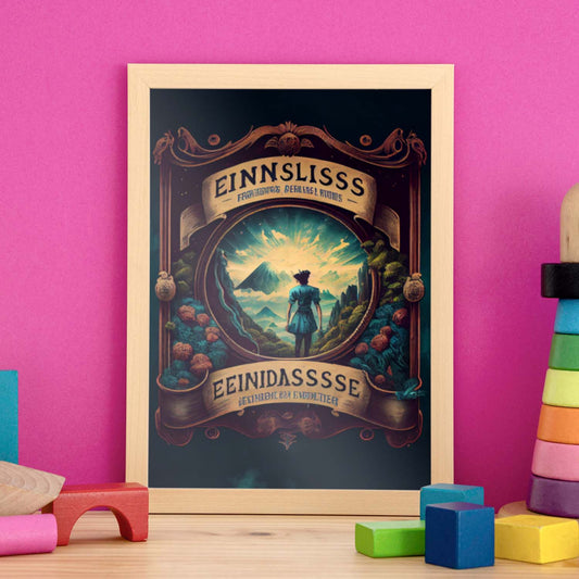 Nacnic hay infinitas posibilidades vintage extrañas 180. estampados de arte estético de pared para el diseño de dormitorio o sala de estar.-Artwork-Nacnic-Nacnic Estudio SL