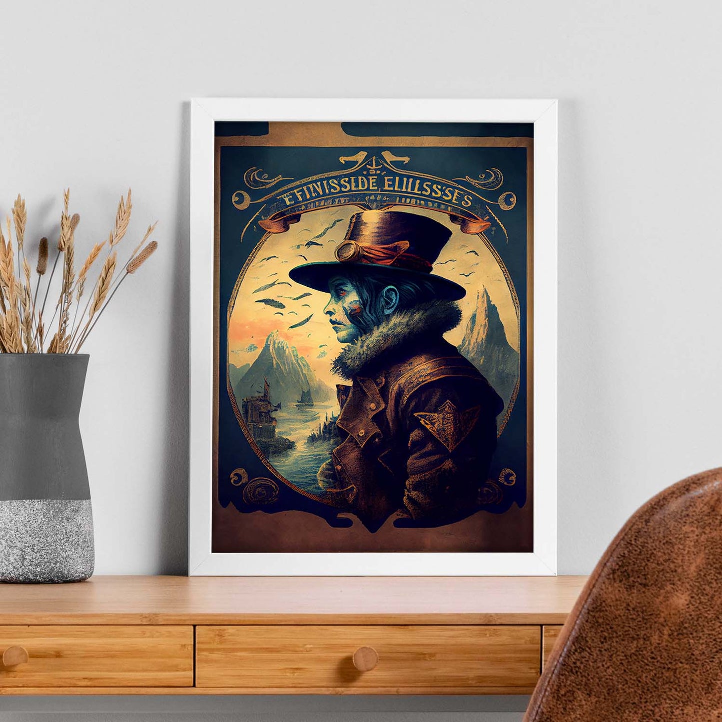 Nacnic hay infinitas posibilidades vintage extrañas 183. estampados de arte de pared estético para el diseño de dormitorio o sala de estar.-Artwork-Nacnic-Nacnic Estudio SL