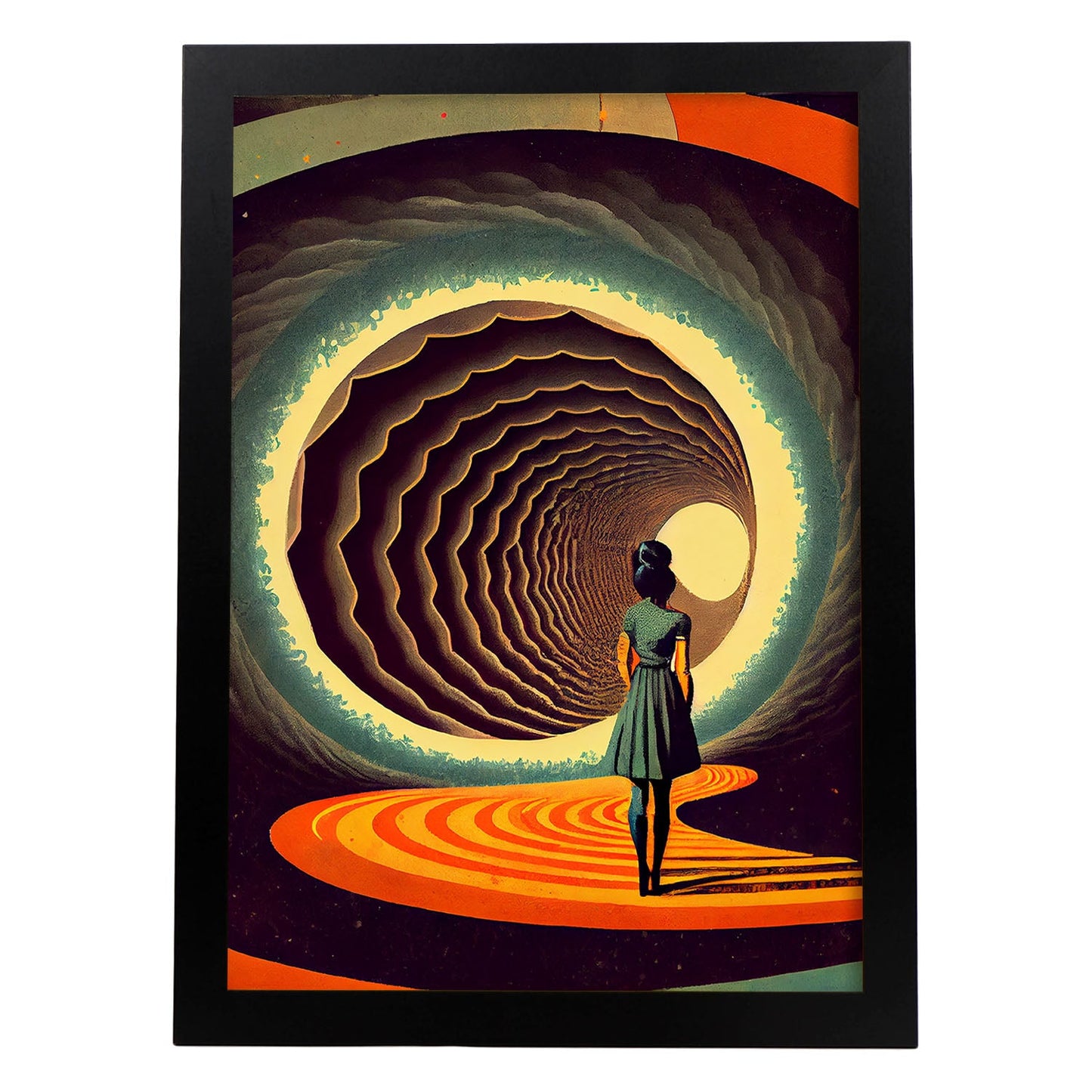 Nacnic hay infinitas posibilidades vintage extrañas 184. estampados de arte de pared estético para el diseño de dormitorio o sala de estar.-Artwork-Nacnic-A4-Sin marco-Nacnic Estudio SL