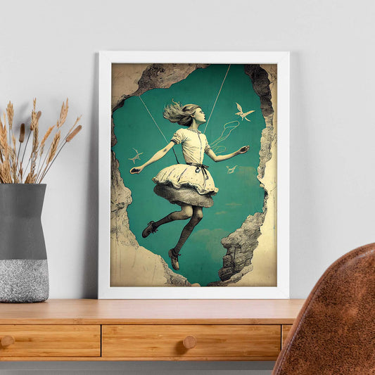 Nacnic hay infinitas posibilidades vintage extrañas 186. estampados de arte de pared estético para el diseño de dormitorio o sala de estar.-Artwork-Nacnic-Nacnic Estudio SL