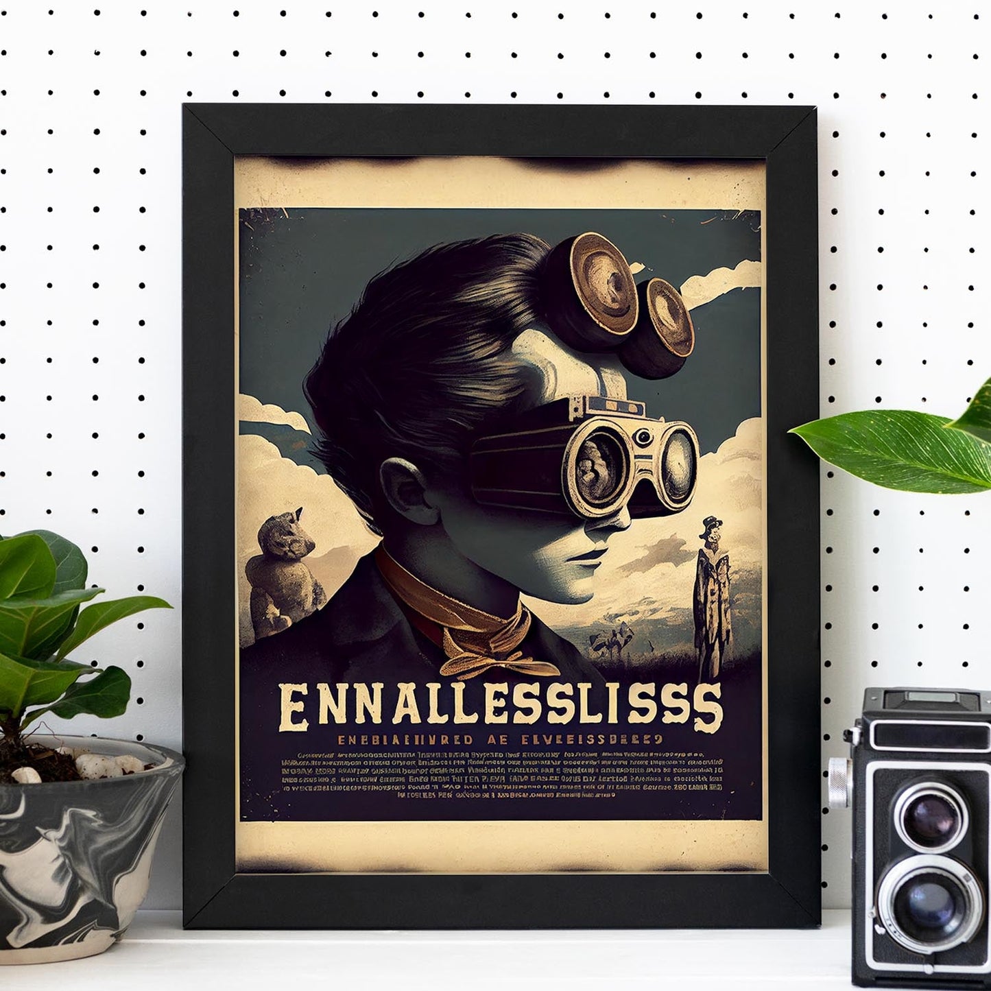Nacnic hay infinitas posibilidades vintage extrañas 187. estampados de arte de pared estético para el diseño de dormitorio o sala de estar.-Artwork-Nacnic-Nacnic Estudio SL