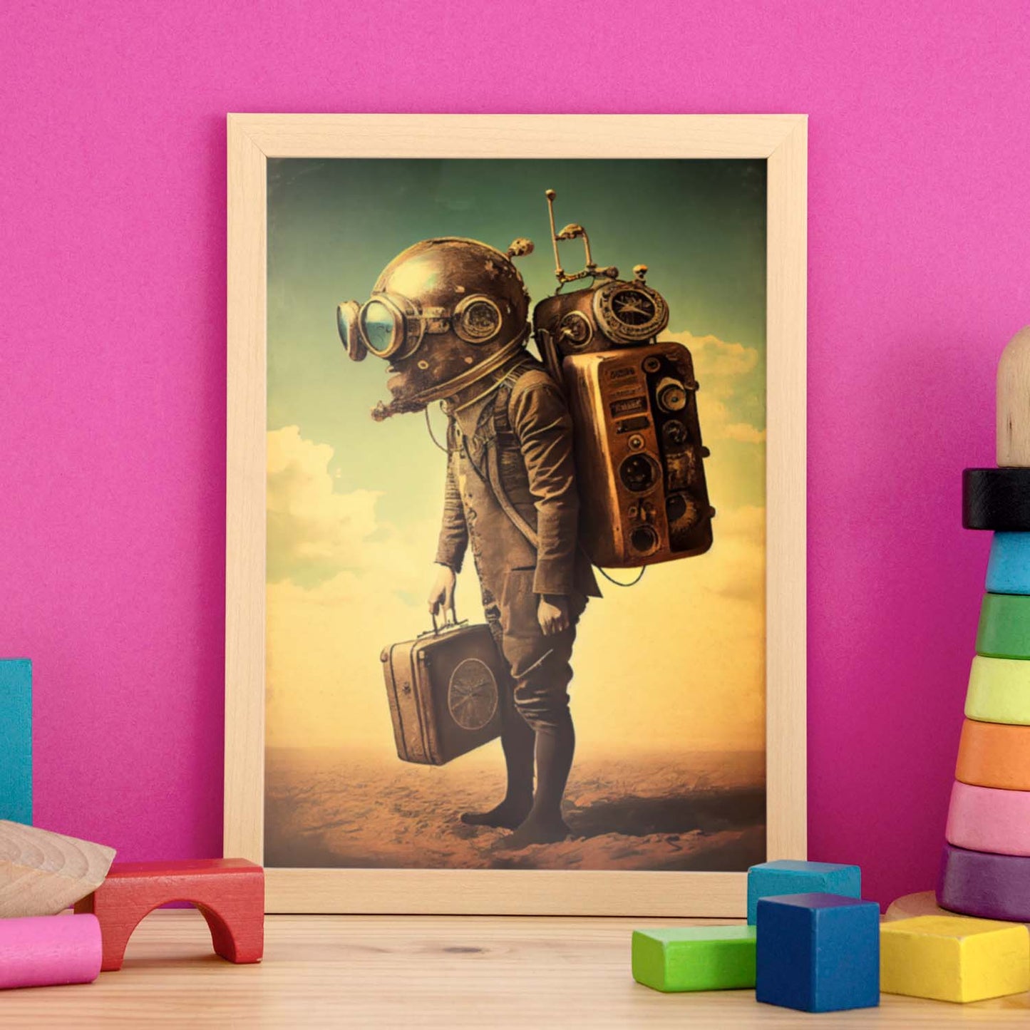 Nacnic hay infinitas posibilidades vintage extrañas 188. estampados de arte de pared estético para el diseño de dormitorio o sala de estar.-Artwork-Nacnic-Nacnic Estudio SL