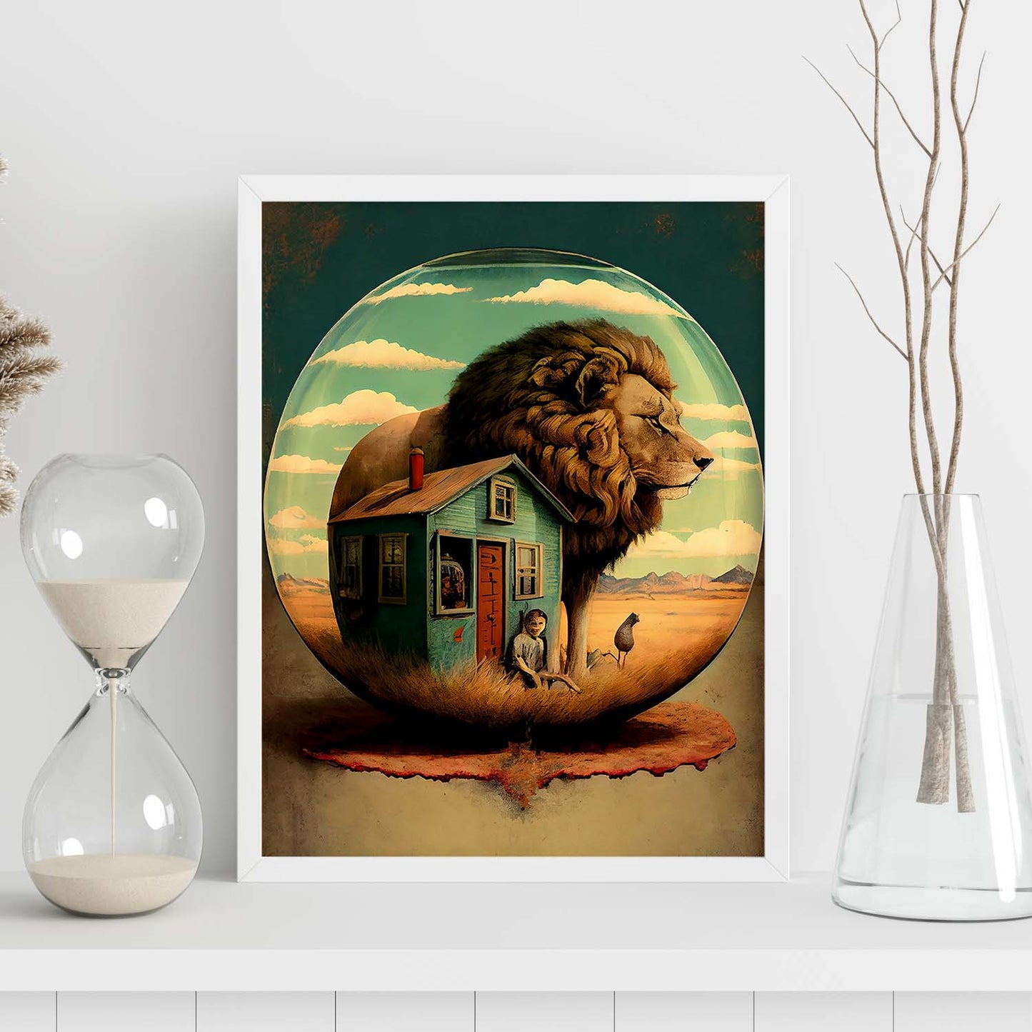 Nacnic hay infinitas posibilidades vintage extrañas 191. estampados de arte de pared estético para el diseño de dormitorio o sala de estar.-Artwork-Nacnic-Nacnic Estudio SL
