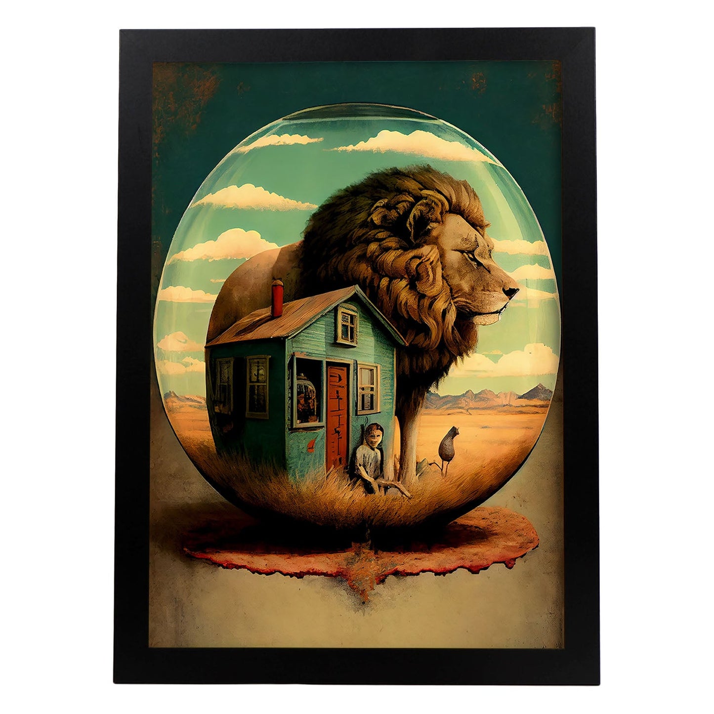 Nacnic hay infinitas posibilidades vintage extrañas 191. estampados de arte de pared estético para el diseño de dormitorio o sala de estar.-Artwork-Nacnic-A4-Sin marco-Nacnic Estudio SL