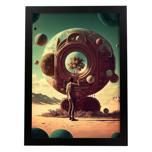 Nacnic hay infinitas posibilidades vintage extrañas 192. estampados de arte estético de pared para el diseño de dormitorio o sala de estar.-Artwork-Nacnic-A4-Sin marco-Nacnic Estudio SL