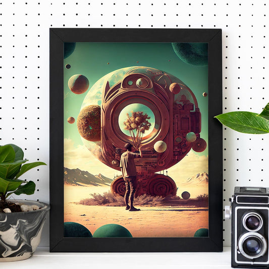Nacnic hay infinitas posibilidades vintage extrañas 192. estampados de arte estético de pared para el diseño de dormitorio o sala de estar.-Artwork-Nacnic-Nacnic Estudio SL