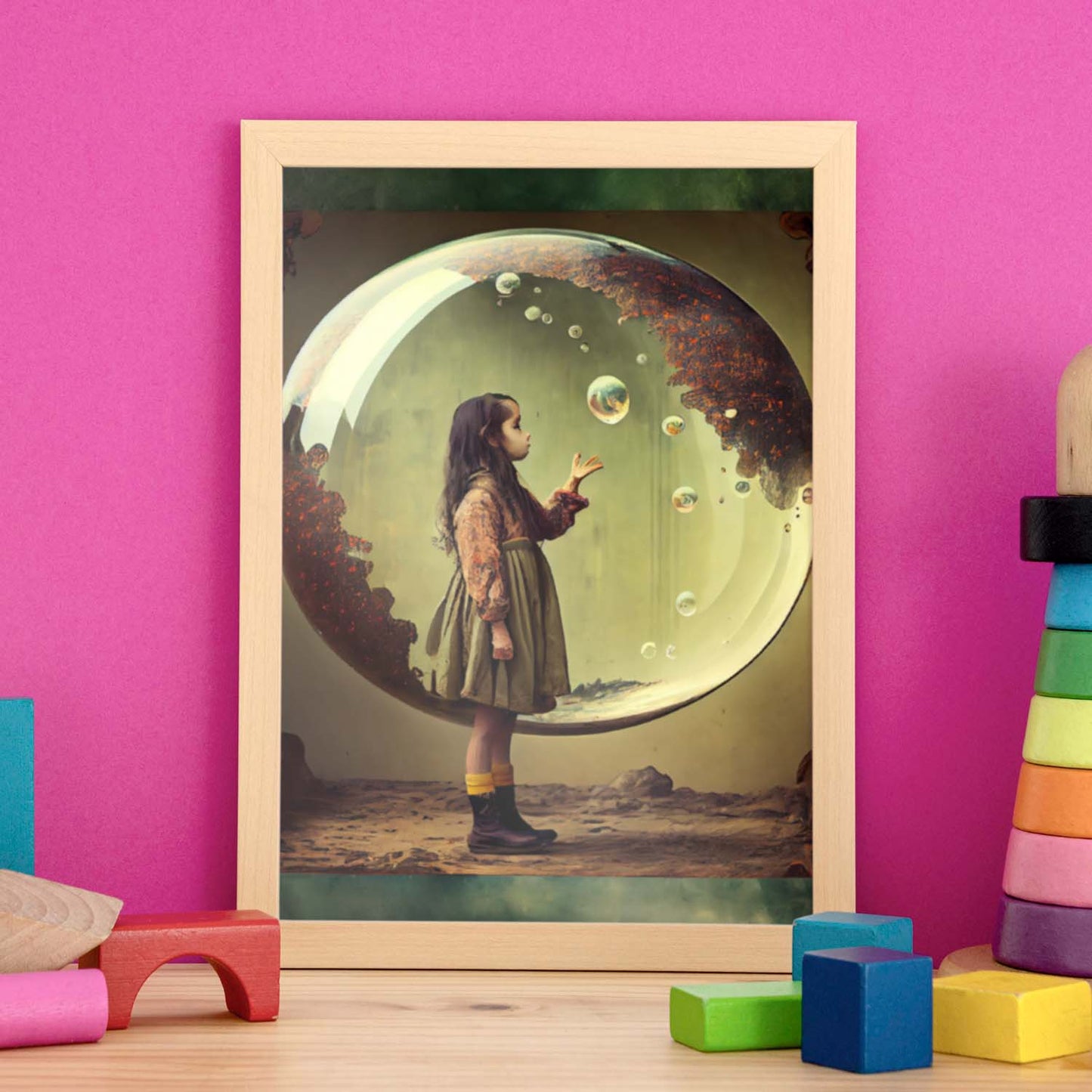 Nacnic hay infinitas posibilidades vintage extrañas 196. estampados de arte estético de pared para el diseño de dormitorio o sala de estar.-Artwork-Nacnic-Nacnic Estudio SL